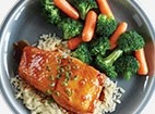 Honey Ginger Glazed Salmon