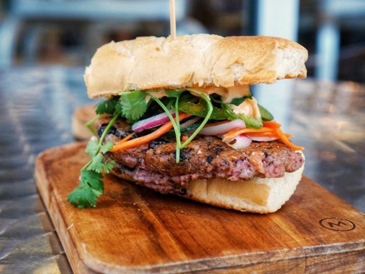 Vietnamese Veggie Burger