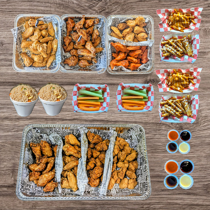 100pc Bone-in Family Meal Deals