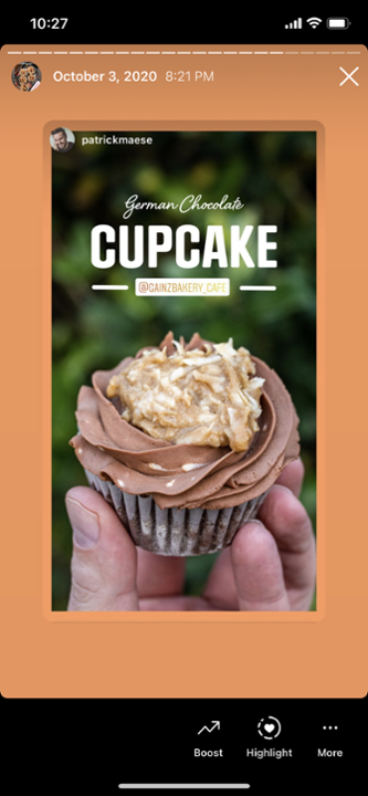 Single. Cupcake