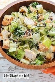 Small Caesar Salad with Grilled Chicken