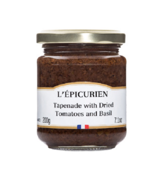 L'Epicurien - Tapenade with Dried Tomatoes & Basil