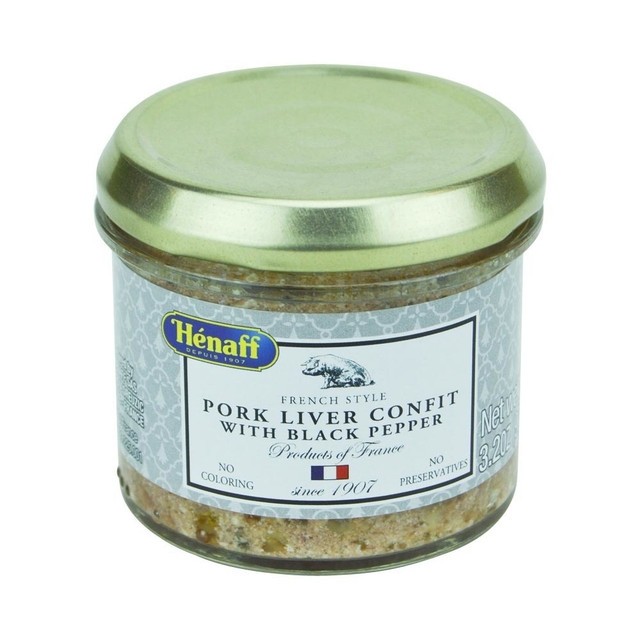Hénaff - Pork Liver Confit with Peppercorn