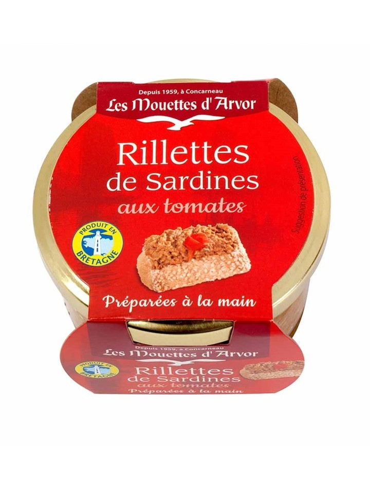 Les Mouettes d'Arvor - Sardine w/ tomatoes
