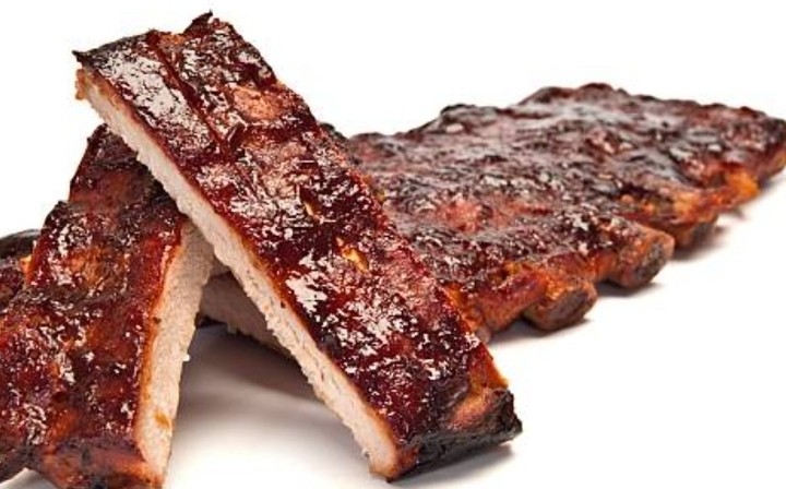 Full Rack Of Ribs With One Side