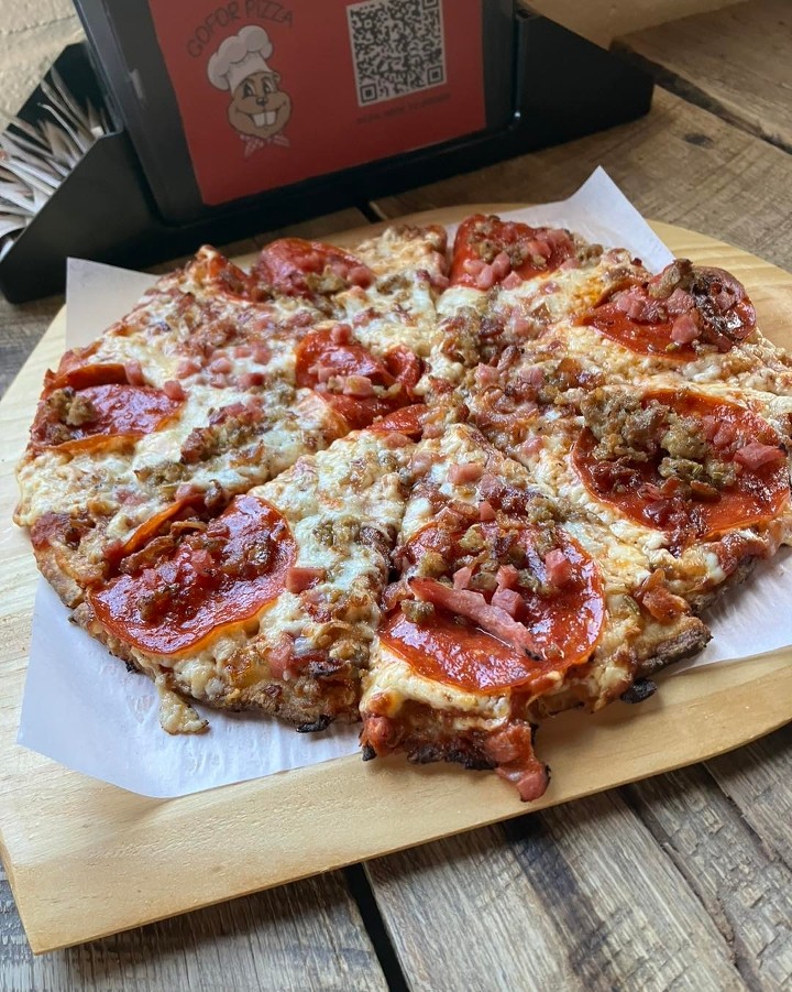 10 INCH MEAT LOVERS PIZZA
