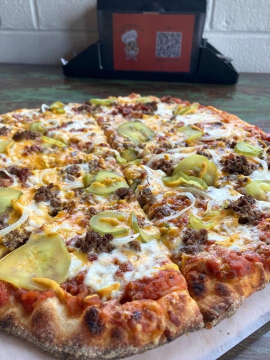 10 INCH CHEESEBURGER PIZZA