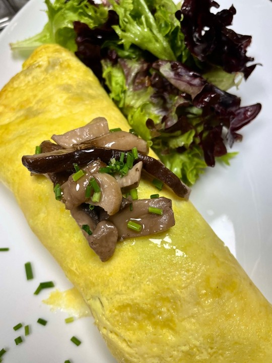 Wild Mushroom Omelette (v) LUNCH ONLY