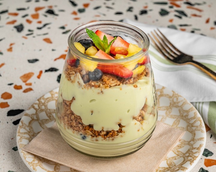 Matcha Yogurt Parfait-