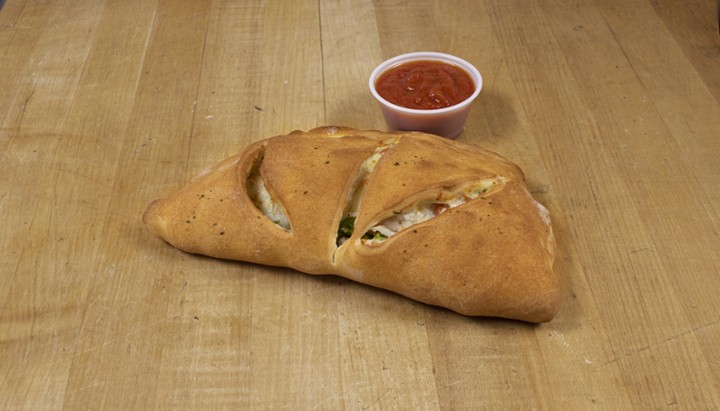 Spaghetti with Meat Sauce Calzone