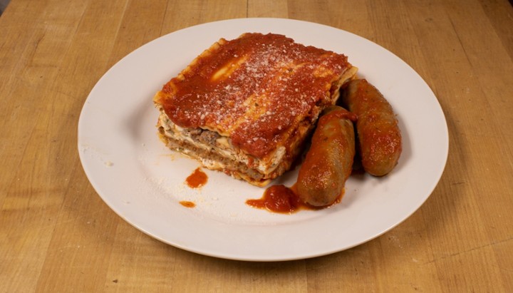 Meat Stuffed Lasagna Dinner with Sausage