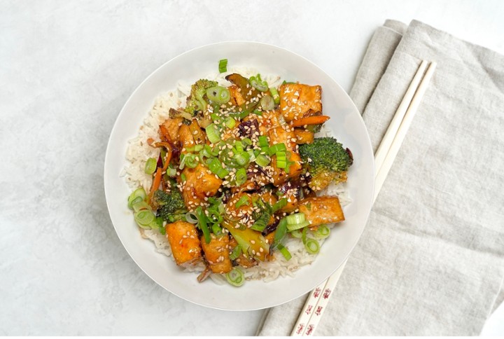 Spicy Orange Tofu