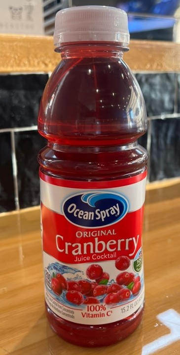 Cranberry Juice.