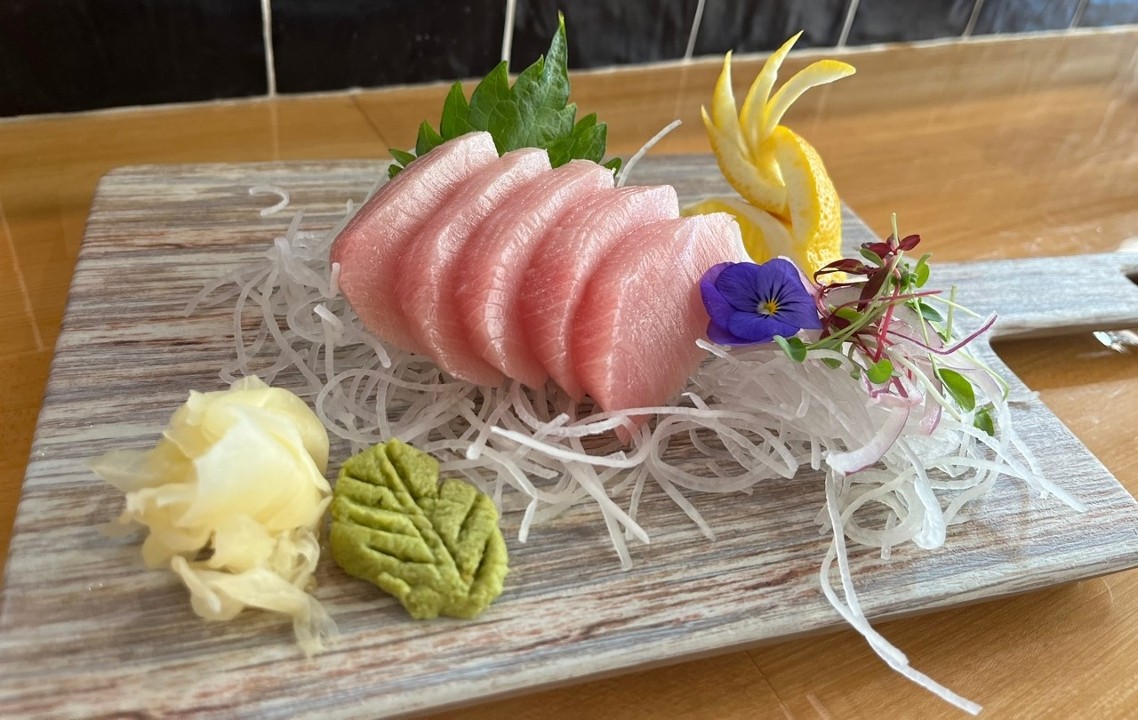 Yellowtail Sashimi.