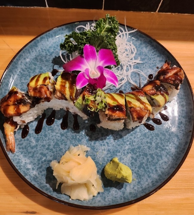 Deluxe Dragon Roll.