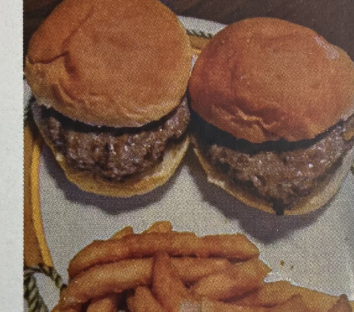 Mini Burgers (2) w/ fries