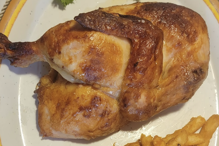 1/2 Broiled Plump Chicken