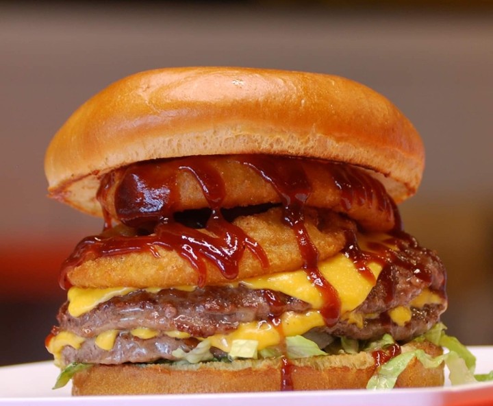 BBQ Bacon Burger + Fries