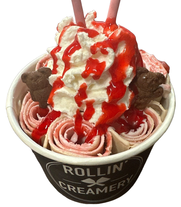 Chocolate Strawberry Double Roll