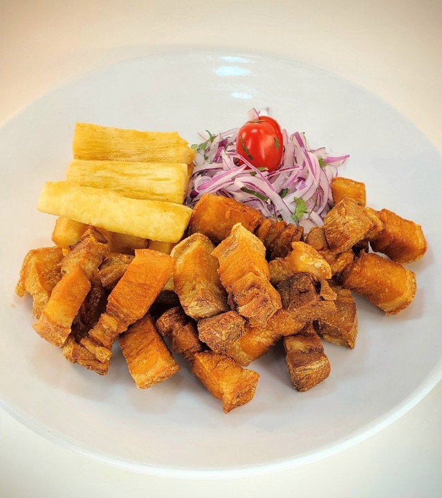 Chicharron con Yucca (Pork Belly)