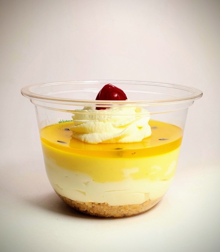 Passion Fruit Cheesecake cup