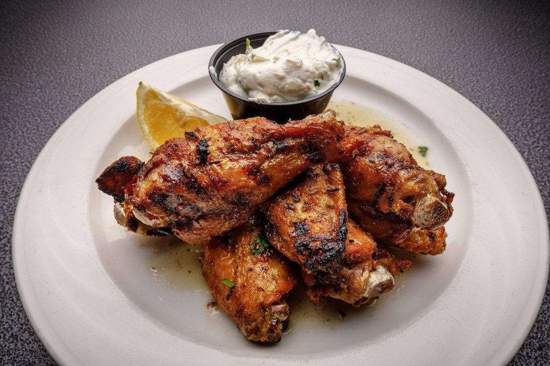 Grilled Greek Wings