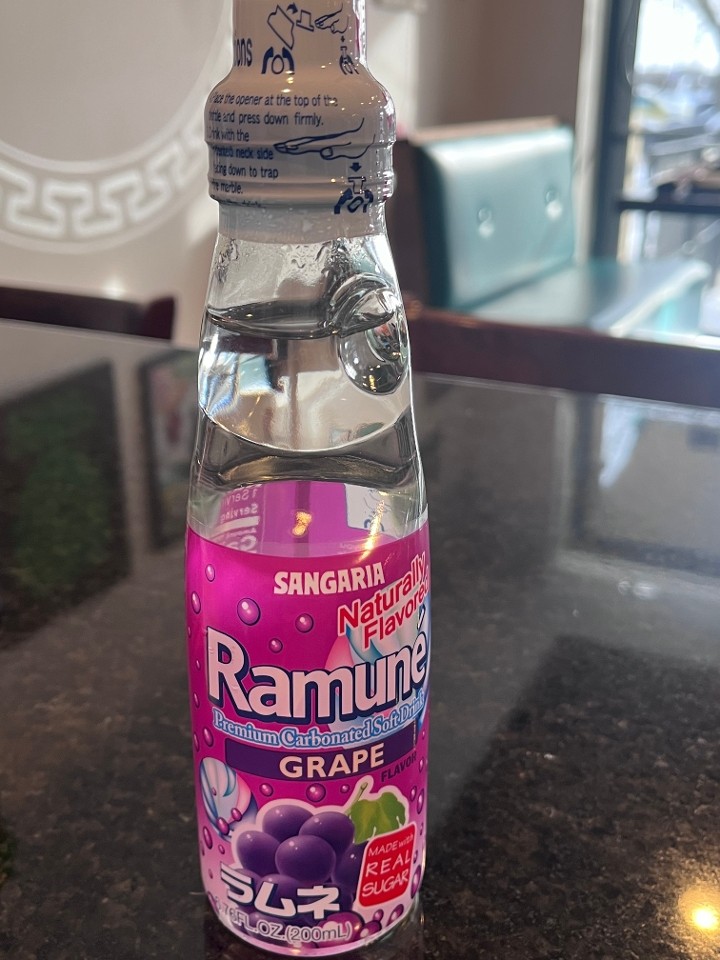 Ramune Grape Bottle