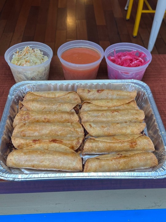 One Dozen Taquitos