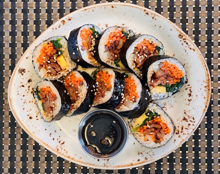 Grilled Spicy Pork Gimbap