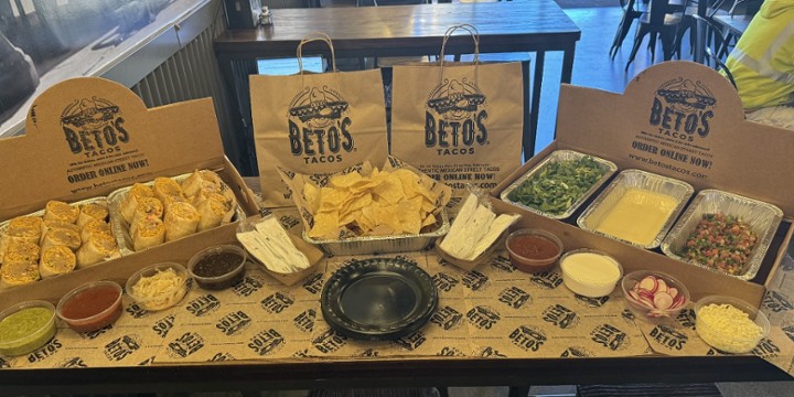 Beto's Burrito Party for 10pp
