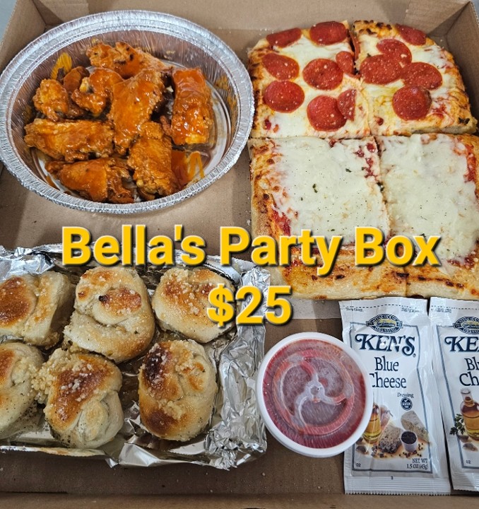 BELLAS PARTY BOX / WINGS