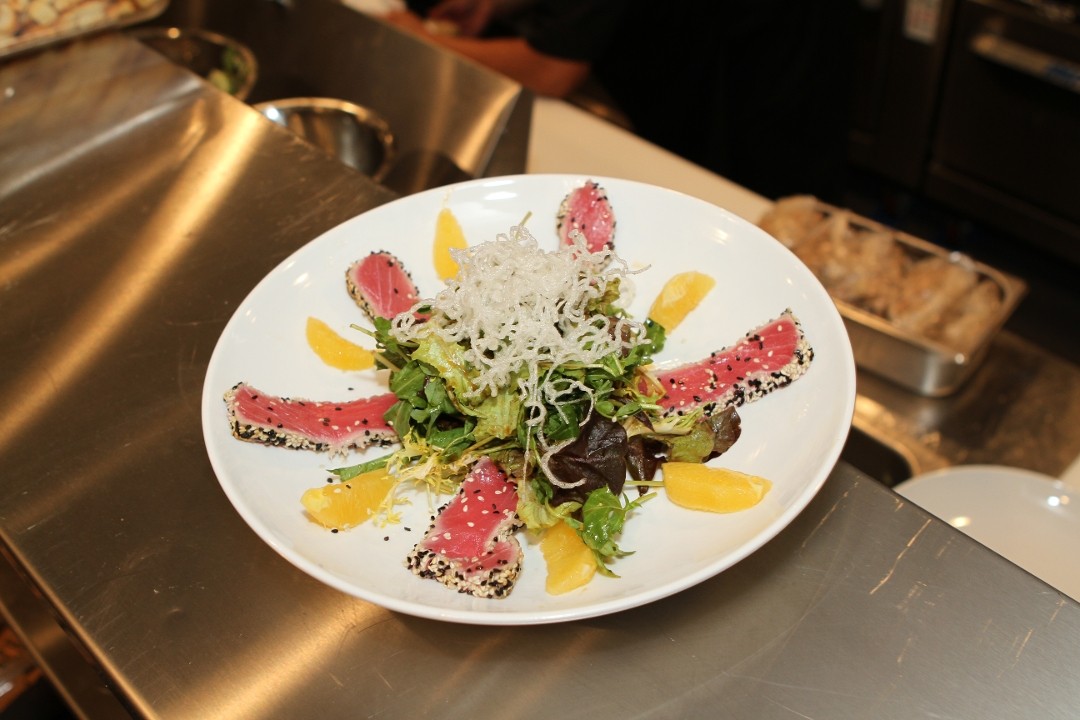 Sesame Encrusted Ahi Salad