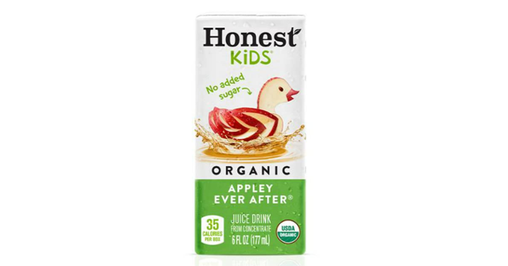 Honest Kids Organic Apple Juice Box