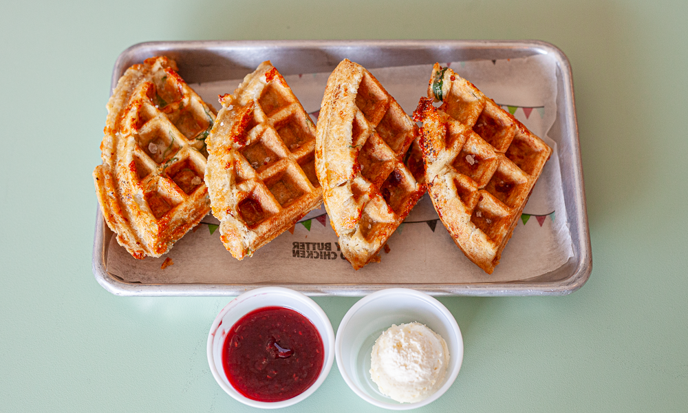 Side Biscuit Waffle