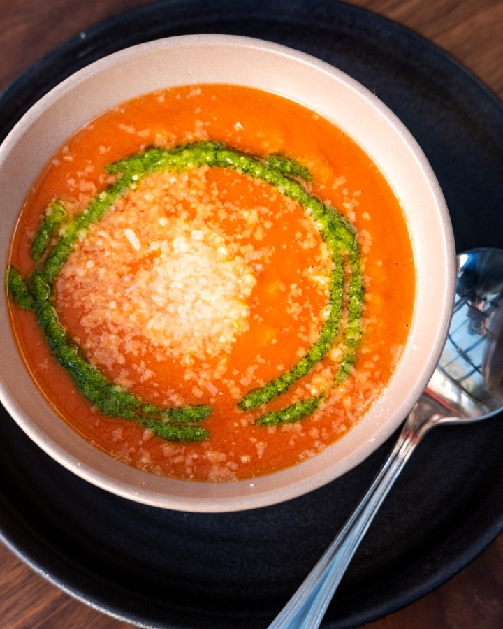Roasted Tomato Tortilla Soup