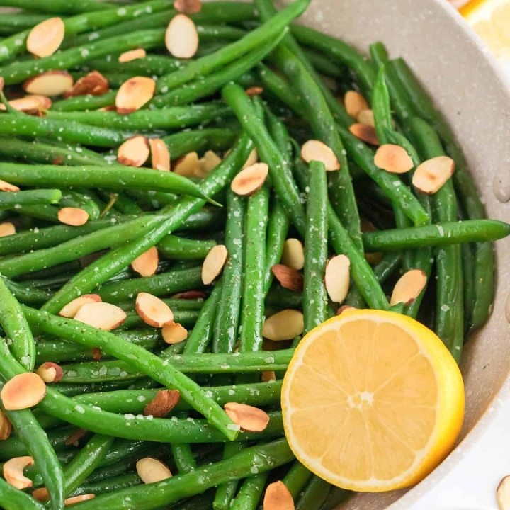 String Beans with Almonds