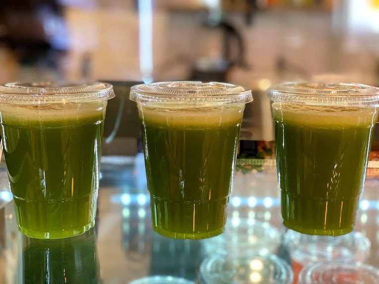 Freshly Pressed Green Juice