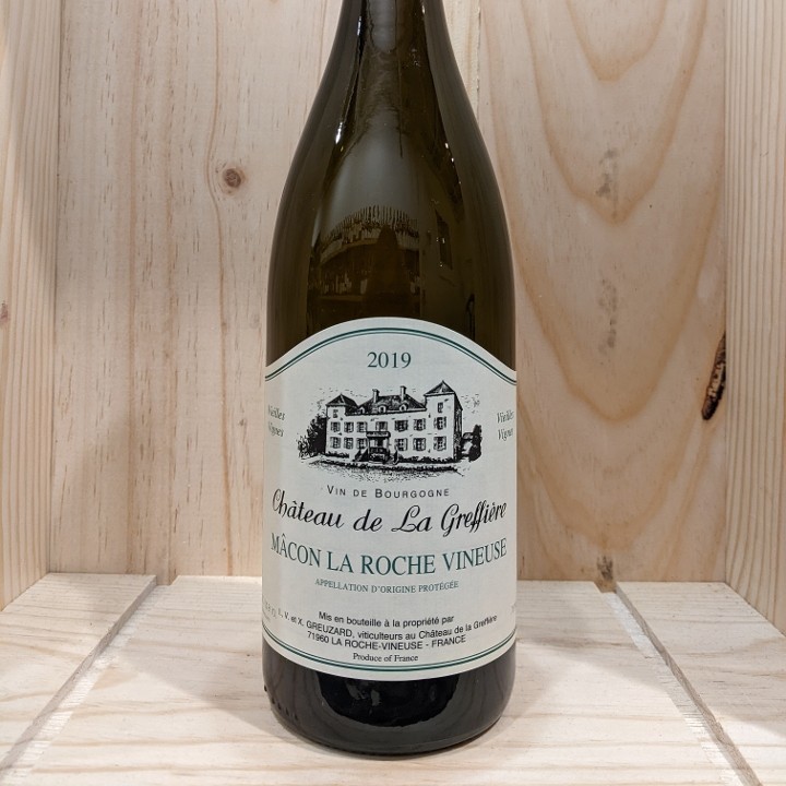 Burgundy: 2020 Chateau de la Greffiere Macon La Roche Vineuse Vieilles Vignes 750ml