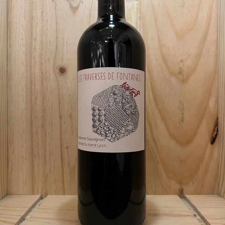 Languedoc: 2021 Les Traverses De Fontanes Cabernet Sauvignon 750ml