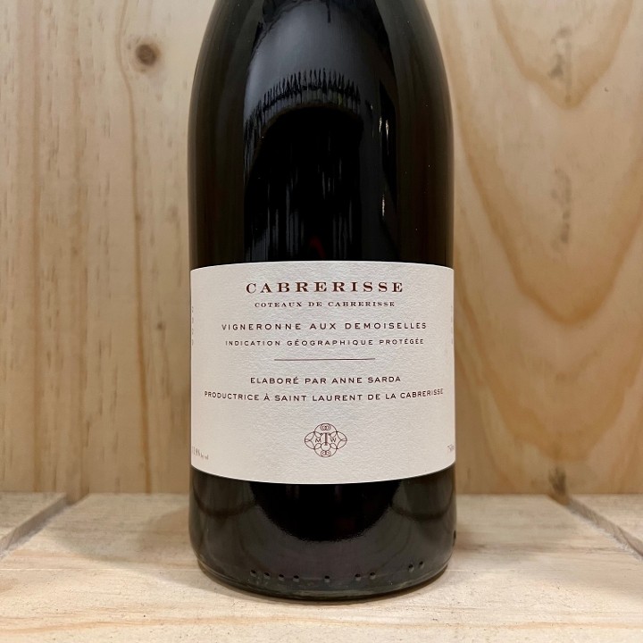 Languedoc: 2021 Mary Taylor Anne Sarda Cabrerisse IGP Carignan  750ml