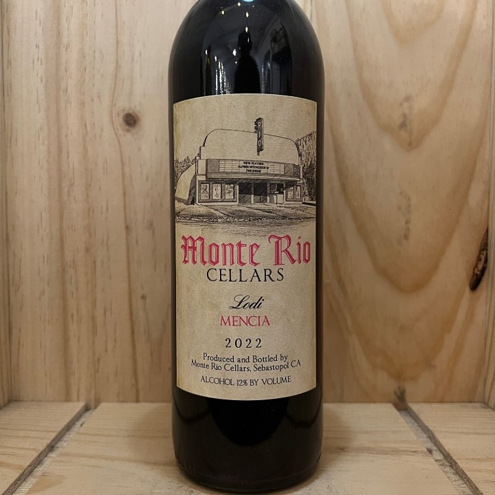 California: 2022 Monte Rio Cellars Mencia 750ml