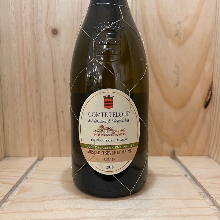 Loire: 2018 Chereau Carre Comte Leloup du Château de Chasseloir Muscadet Sèvre-et-Maine 750ml