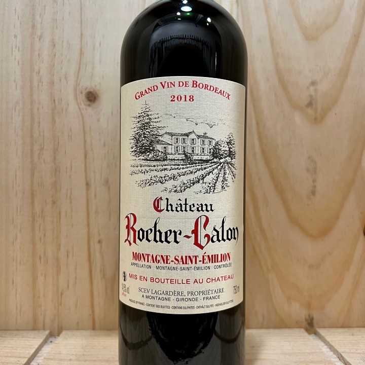 Bordeaux: 2019 Chateau Rocher-Calon Montagne-St.-Emilion 750ml