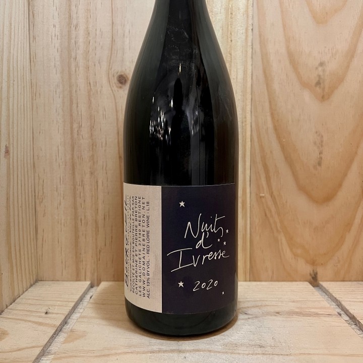 Loire: 2020 Catherine & Pierre Breton Bourgueil Nuits d'Ivresse 750ml