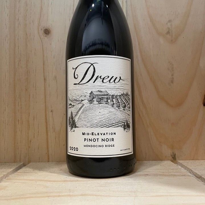 California: 2020 Drew Pinot Noir Mid-elevation Mendocino Ridge 750ml