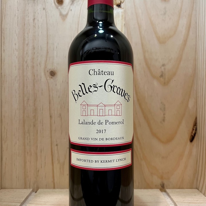 Bordeaux: 2017 Chateau Belles-Graves Lalande de Pomerol 750ml