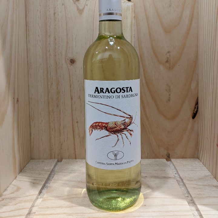 Sardinia: 2021 Cantina Santa maria La Palma Aragosta Vermentino Di Sardegna 750ml