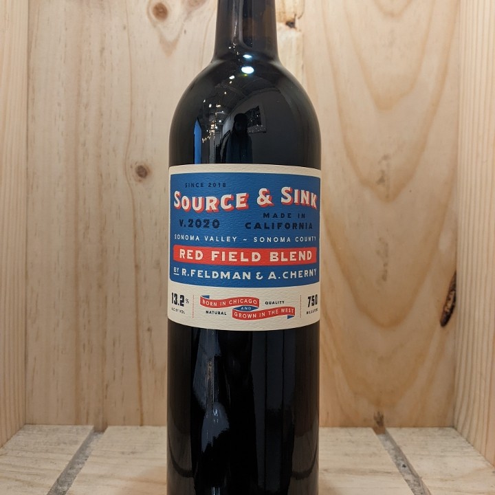 California: 2020 Source and Sink Red Field Blend 750 ml