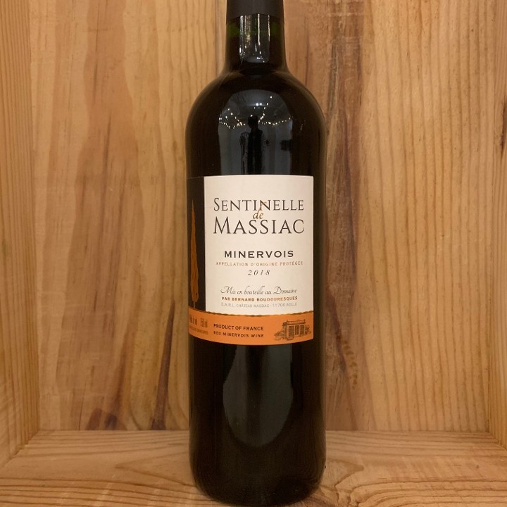 Languedoc: 2020 Chateau Massiac Sentinelle de Massiac Minervois 750ml