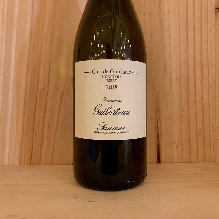 Loire: 2018 Domaine Guiberteau Saumur Blanc "Clos de Guichaux" Monopole 750ml